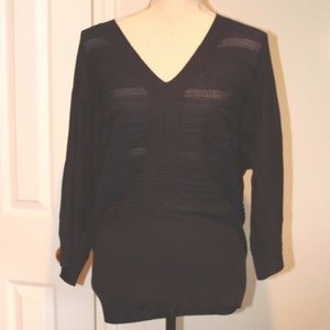 The Limited Navy Dolmain Sweater.  Size Large